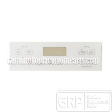 GE Part# WB07X22600 Face Plate Graphics (OEM)