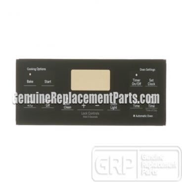 GE Part# WB07X25217 Overlay (OEM) Black