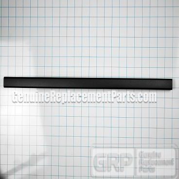 GE Part# WB15K5076 Range Oven Door Handle (Black, approx 26in) (OEM)