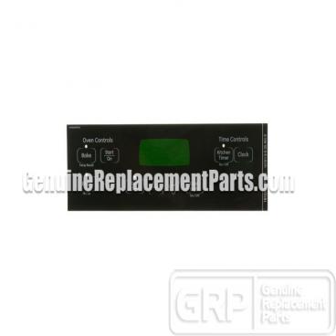 GE Part# WB27T11013 Faceplate Graphics (OEM)