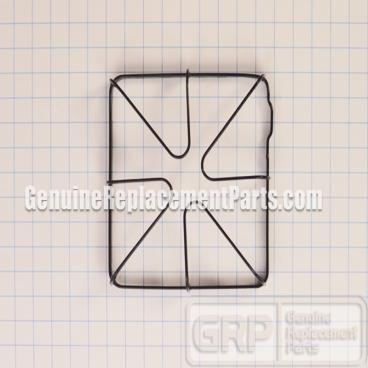 GE Part# WB31K10028 Burner Grate (OEM) Black