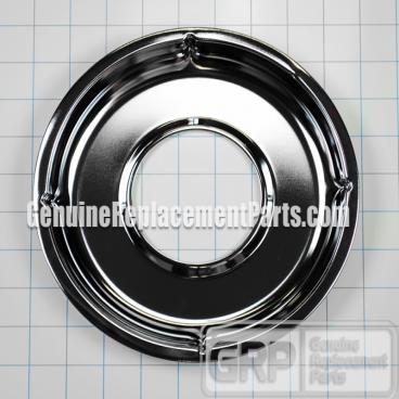 GE Part# WB31K5037 Drip Pan (OEM) Rear,Left
