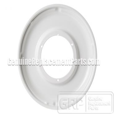 GE Part# WB31M11 Porcelain Gas Burner Bowl (OEM) White