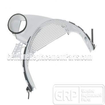 GE Part# WE01X25335 Lint Trap & Exhaust Duct Assembly (OEM)