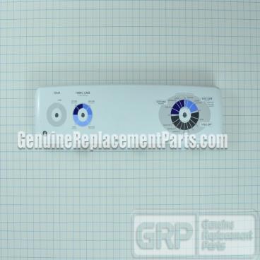 GE Part# WE19M1492 Dryer Backsplash Control Panel (OEM)