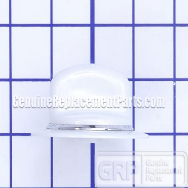 GE Part# WE1M668 Timer Knob Assembly (OEM) White