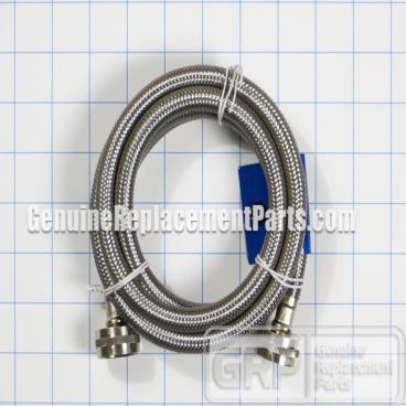 USD Products Part# WM-50-186 Washer Hose (OEM) SS Straight 6 FT E