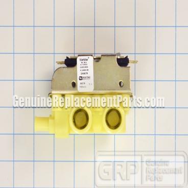 Whirlpool Part# WP22001604 Water Inlet Valve (OEM) Yellow