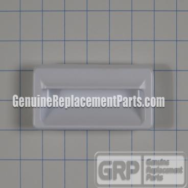 Whirlpool Part# WP3405184 Door Handle (White internal) (OEM)