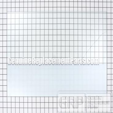 Whirlpool Part# WP61002255 Crisper Shelf Glass (OEM)
