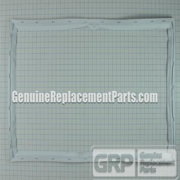 Whirlpool Part# WP61003997 Door Gasket (Frig, White) (OEM)