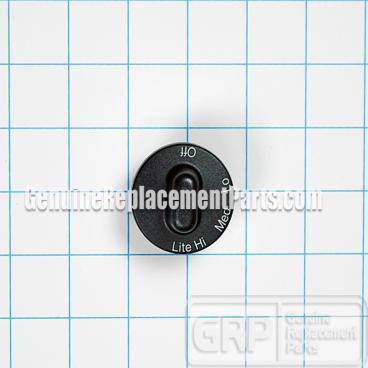 Whirlpool Part# WP71001641 Top Burner Control Knob (OEM)