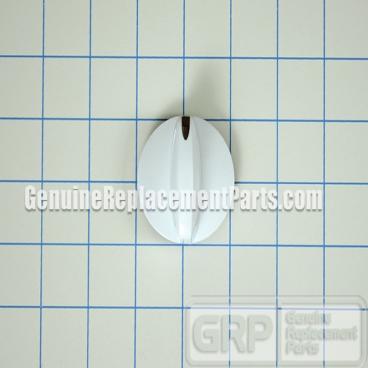 Whirlpool Part# WP9761962 Control Knob - White (OEM)