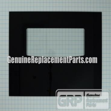 Whirlpool Part# WP9762477 Outer Door Panel (OEM) Black