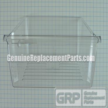 Whirlpool Part# WPW10178772 Crisper Drawer (clear) (OEM)
