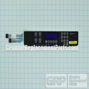 Whirlpool Part# WPW10207928 Membrane Switch (OEM) Black