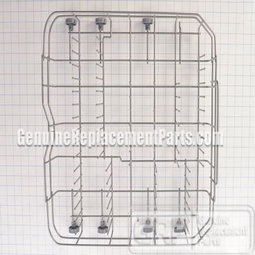 Whirlpool Part# WPW10222102 Dishrack Assembly (OEM) Lower