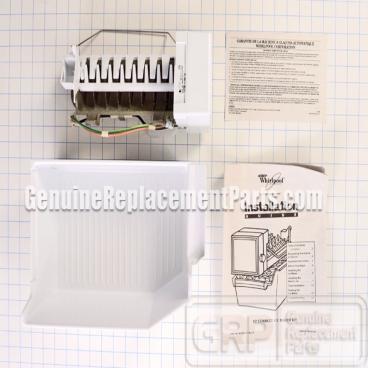 Whirlpool Part# WPW10715709 Add-on Icemaker Assembly (OEM)
