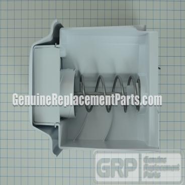 GE Part# WR17X12079 Ice Container-Bucket and Auger Assembly (OEM)