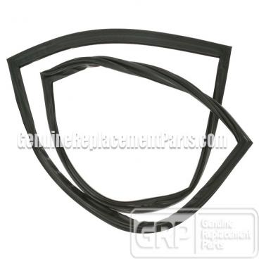 GE Part# WR24X10184 Refrigerator Door Gasket - Black (OEM)