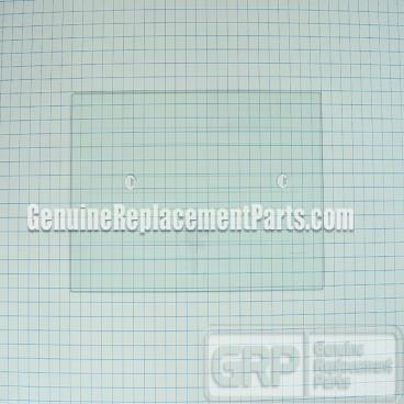 GE Part# WR32X10127 Glass Shelf - 24in x 14in (OEM)
