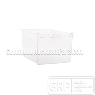 GE Part# WR32X10834 Vegetable Pan (OEM) Clear