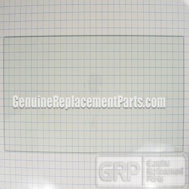 GE Part# WR32X10865 Crisper Drawer Shelf Cover (OEM) Glass Only