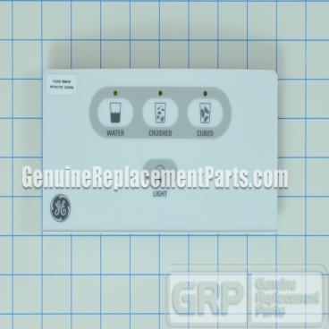 GE Part# WR55X10443 Recess Display (OEM) White, 4 Button