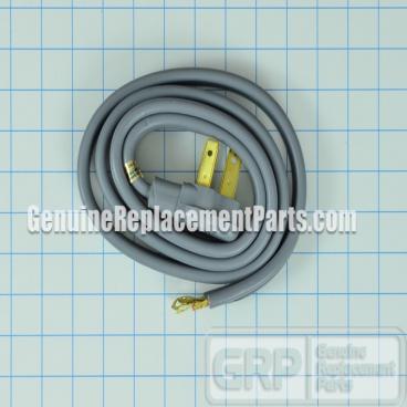 GE Part# TJ5615 Power Cord (OEM) 5ft, 40 Amp, 3 Wire